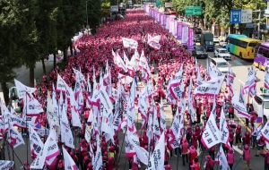 1만 학교비정규직노동자 총궐기대회 성사! 사진