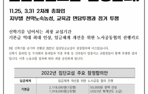 2022년 집단임금교섭 잠정합의! 사진